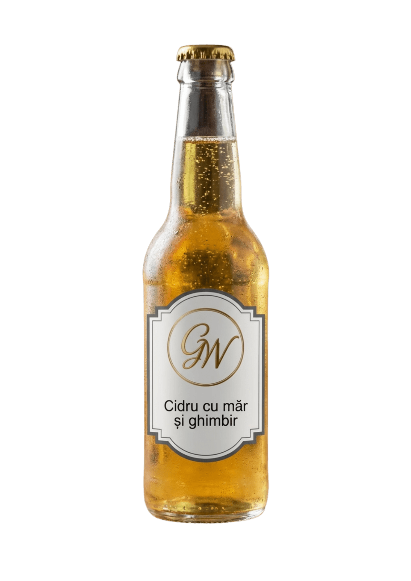Cidru cu măr verde și ghimbir